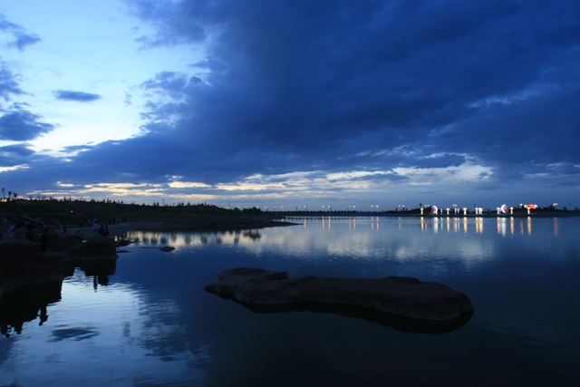 金水湖景觀