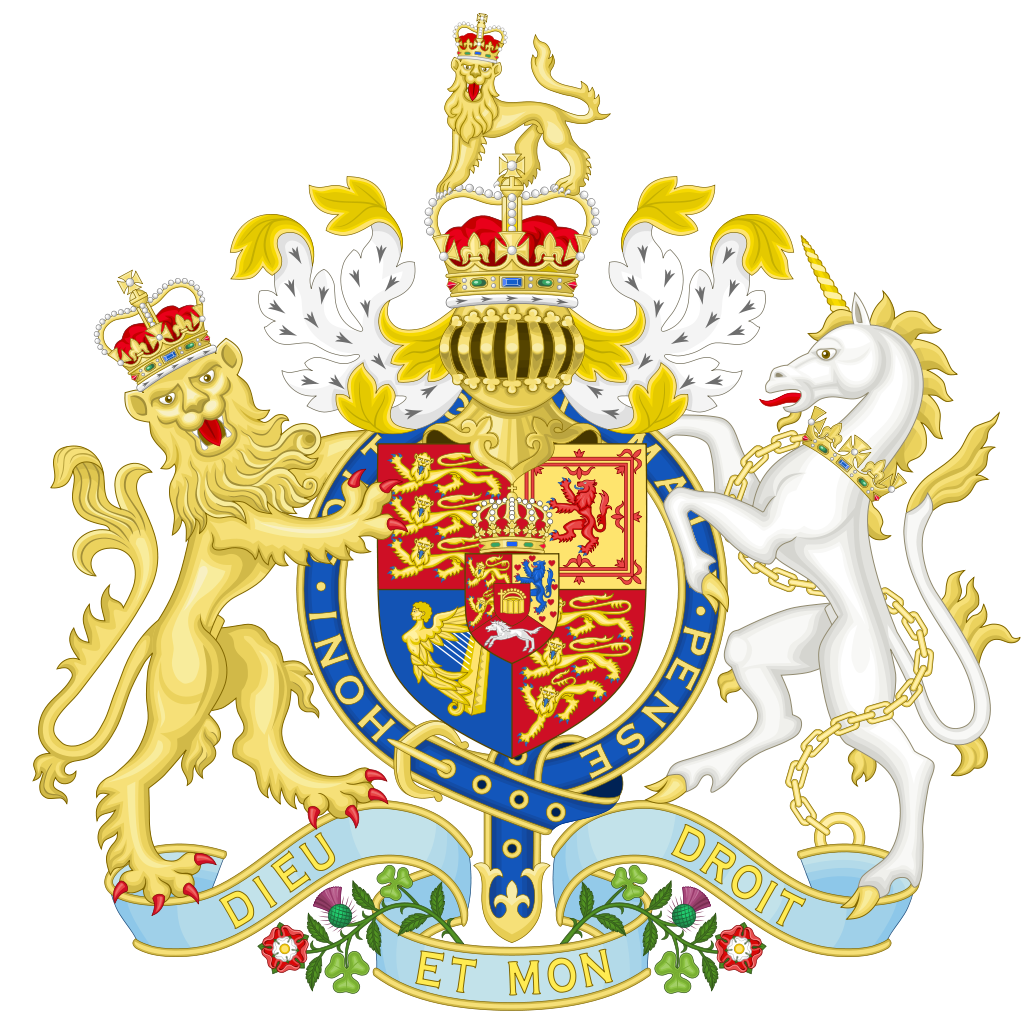 1816年至1837年間的英國王家徽號