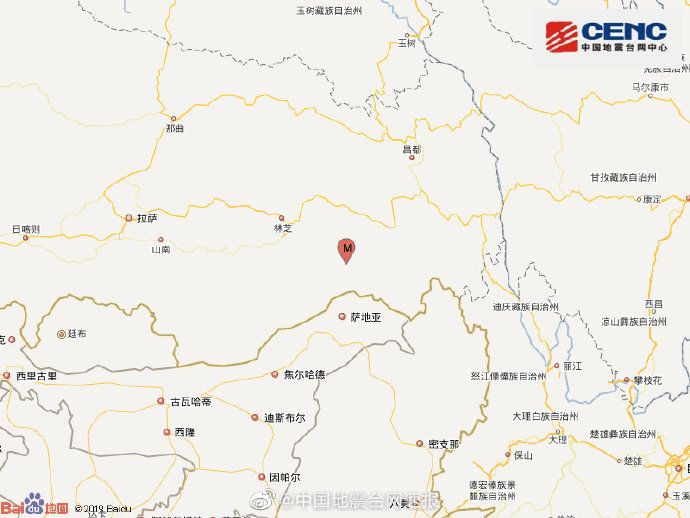 2·1墨脫地震