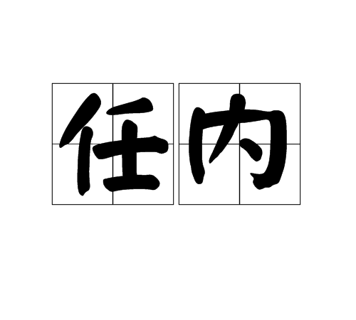 任內 任內