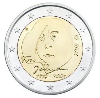 2014托夫·楊森2歐元紀念幣