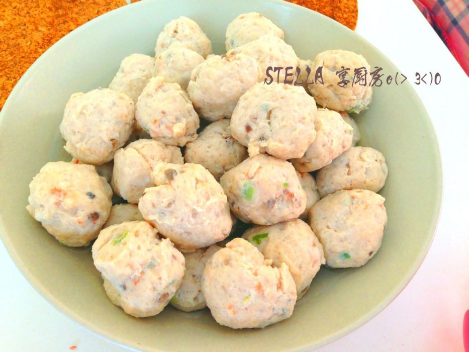 雞肉三丁丸 雞肉三丁丸