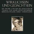 Wirklichsein und Gedachtsein Wirklichsein und Gedachtsein