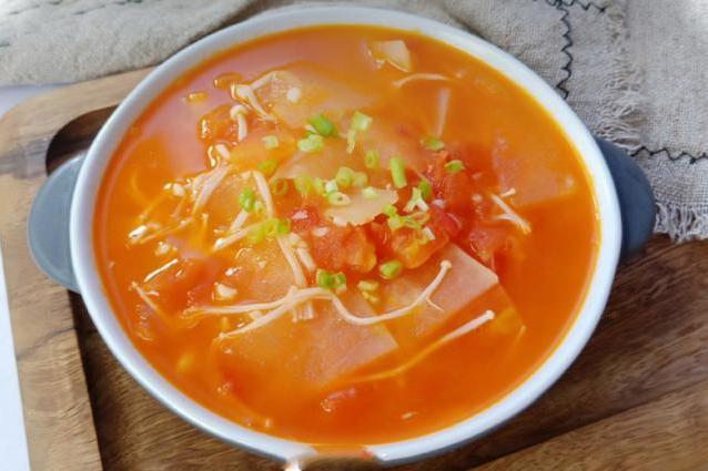 金針菇冬瓜湯 金針菇冬瓜湯