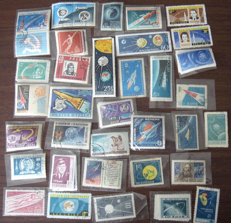 蘇聯宇航郵票