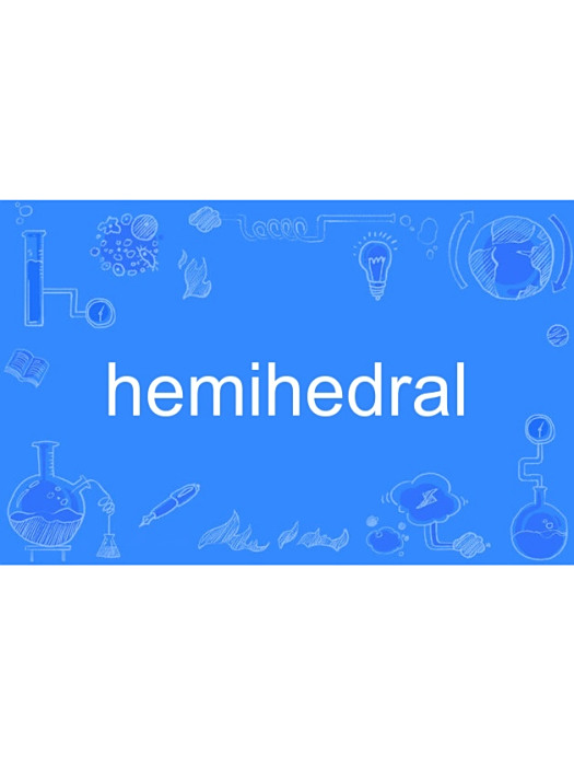 hemihedral hemihedral