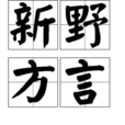 新野方言 新野方言