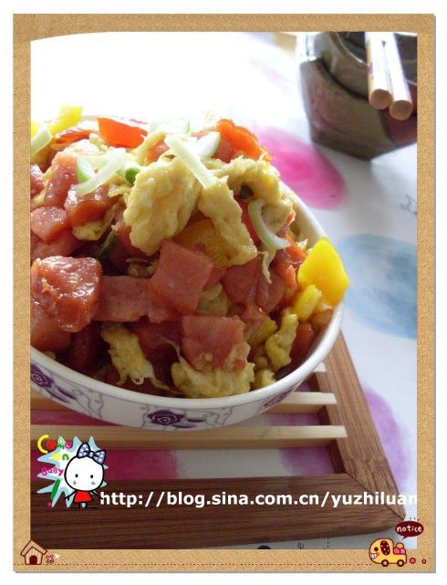 蛋炒香腸 蛋炒香腸