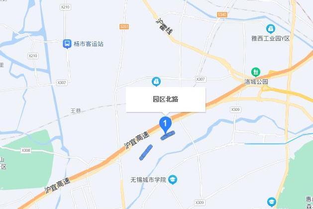 園區北路(無錫市藕塘職教園區境內道路)