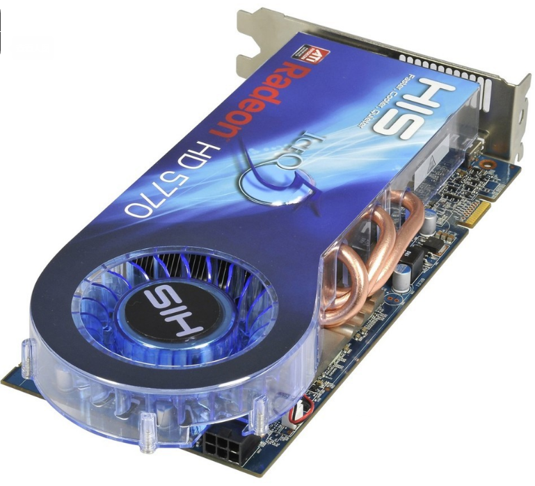 HIS HD 5770 IceQ 5 1GB (128bit) GDDR5 PCIe HIS HD 5770 IceQ 5 1GB (128bit) GDDR5 PCIe