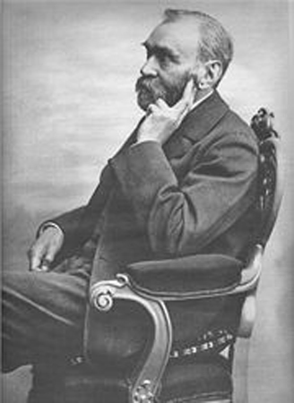 阿爾弗雷德·貝恩哈德·諾貝爾(1833-1896)