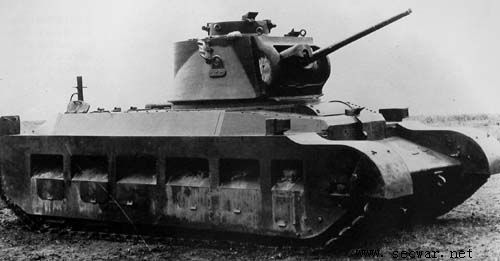 早期的“馬蒂爾達”2型坦克