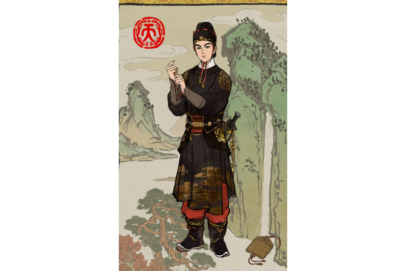 展昭(遊戲《江南百景圖》中的角色) 展昭(遊戲《江南百景圖》中的角色)