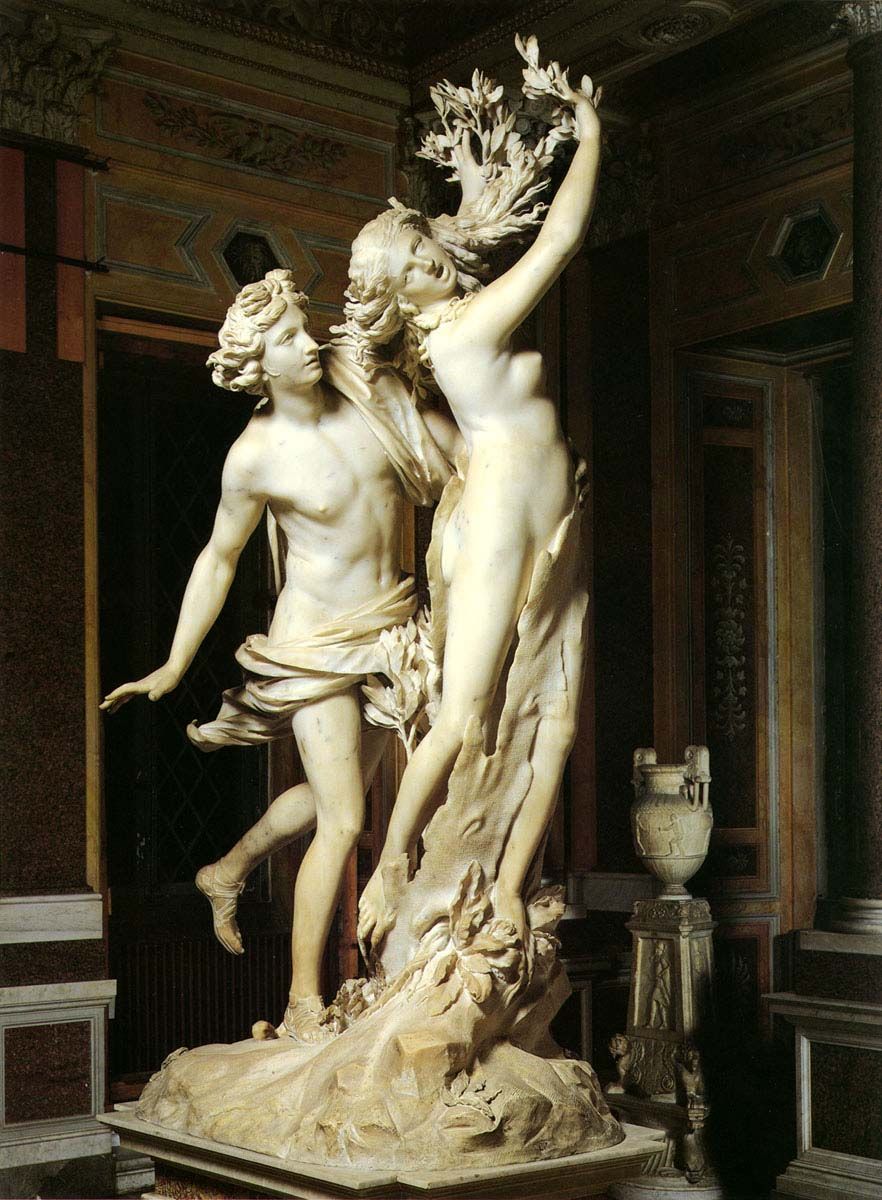 阿波羅和達芙妮(阿波羅與達芙妮（喬凡尼·洛倫索·貝尼尼創作雕像）)