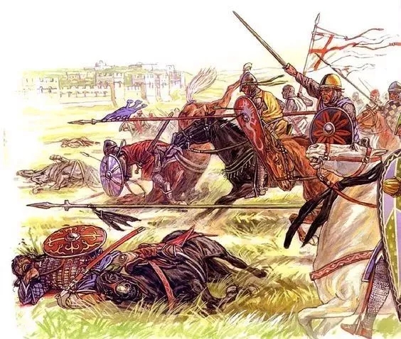 十字軍的衝鋒打亂了整個塞爾柱軍隊的前鋒