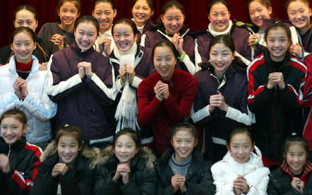 第一屆中國藝術體操隊成員