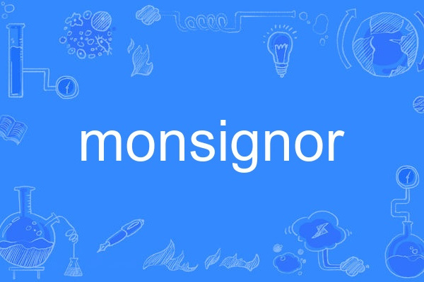 monsignor monsignor