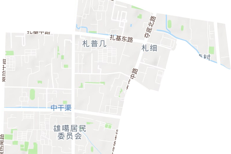 扎細街道 扎細街道