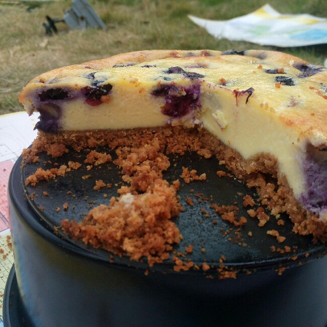 藍莓重芝士蛋糕