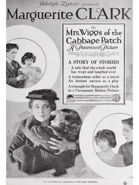 Mrs. Wiggs of the Cabbage Patch(美國1919年Hugh Ford執導的電影) Mrs. Wiggs of the Cabbage Patch(美國1919年Hugh Ford執導的電影)