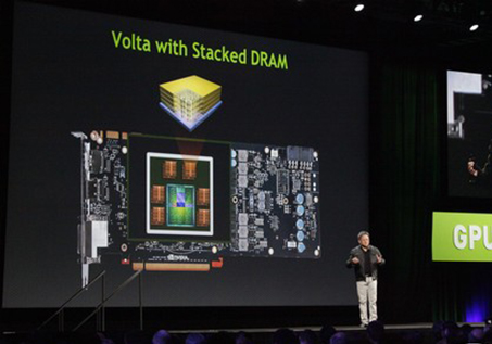 英偉達CEO黃仁勛公布 GPU 架構 Volta