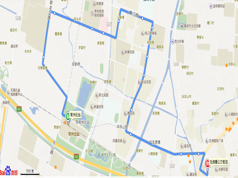 常州529路公交 常州529路公交