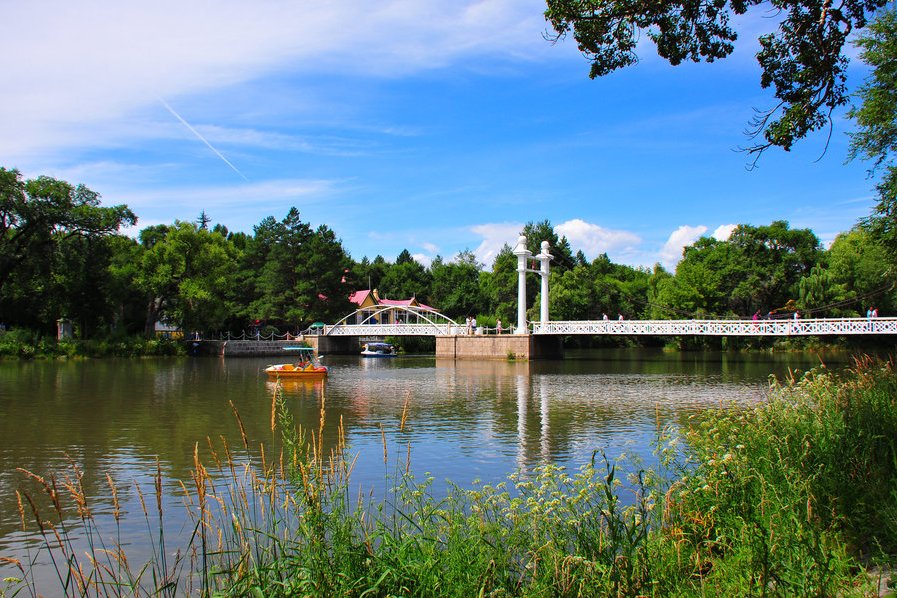 扎蘭屯市吊橋公園(吊橋公園) 扎蘭屯市吊橋公園(吊橋公園)