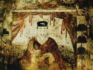 東晉壁畫墓壁畫人物
