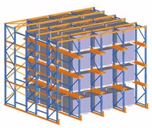 駛入式貨架