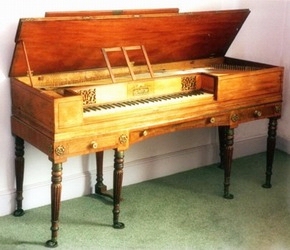 Clementi的公司19世紀初製造的方形鋼琴