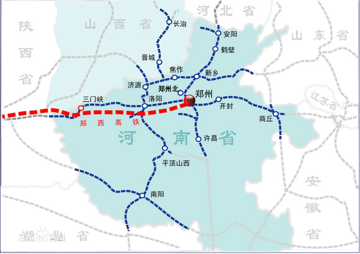 鐵路運輸線路圖