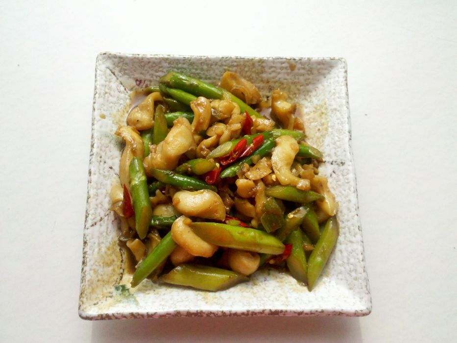 海螺鮮灼蘆筍