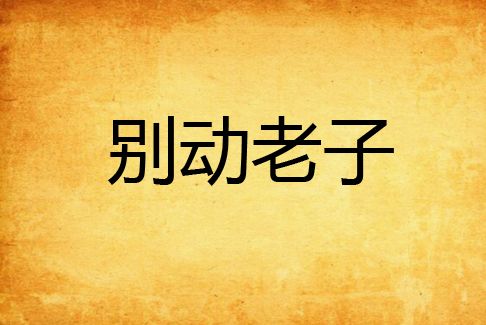 別動老子 別動老子