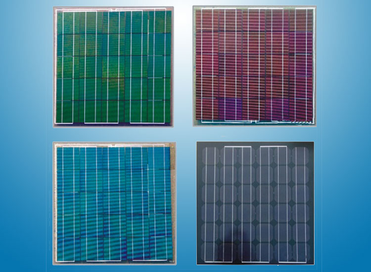 彩色太陽能電池板