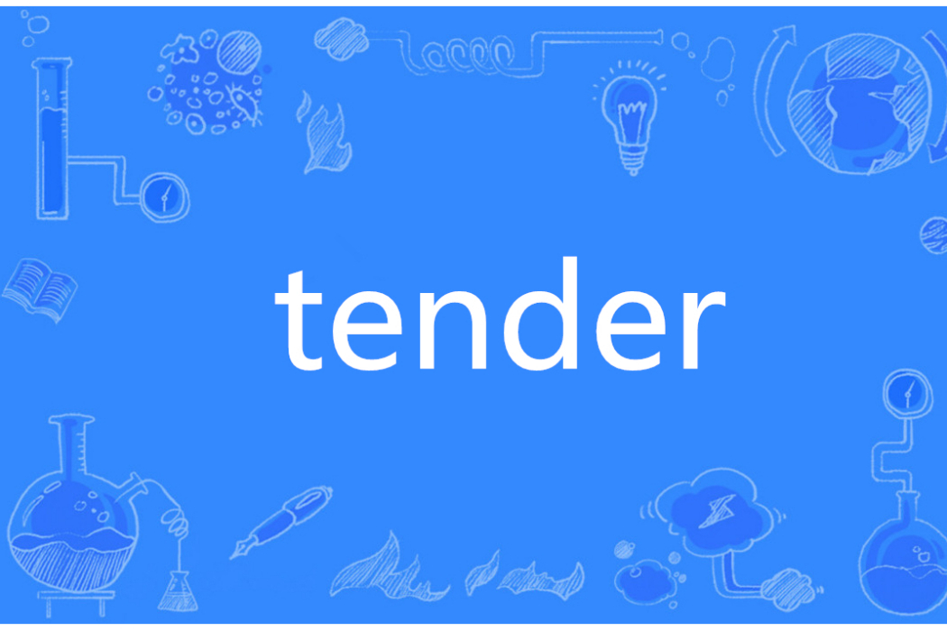 tender(英語單詞) tender(英語單詞)