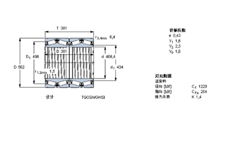 SKF BT4-8126E1/C575軸承