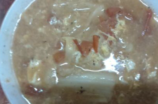 糯米麵疙瘩湯