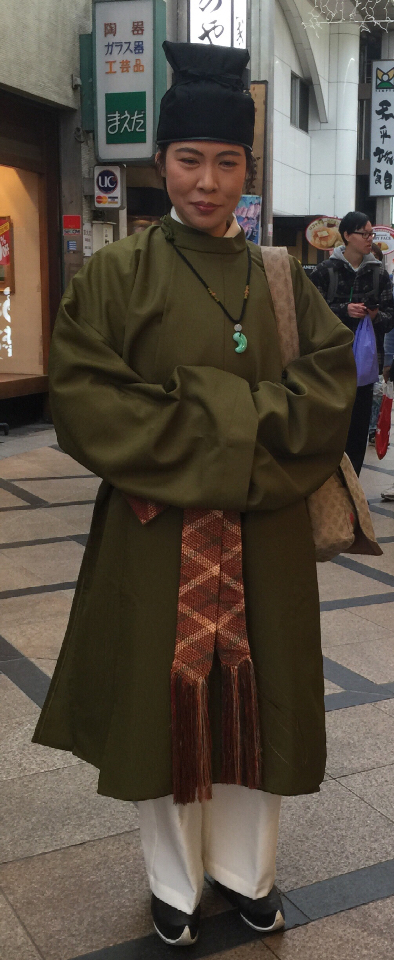 奈良時代移植的唐朝服飾