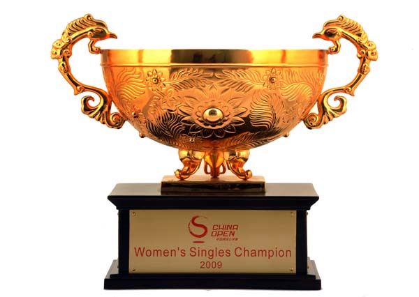 中網女單冠軍獎盃