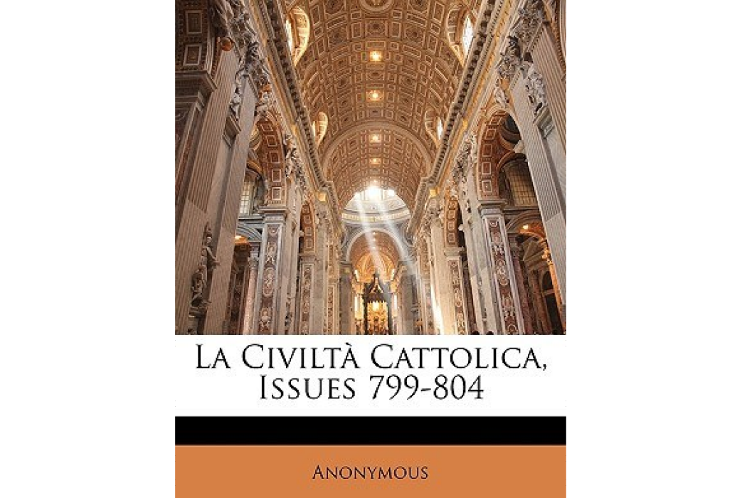 La Civilt Cattolica, Issues 799-804