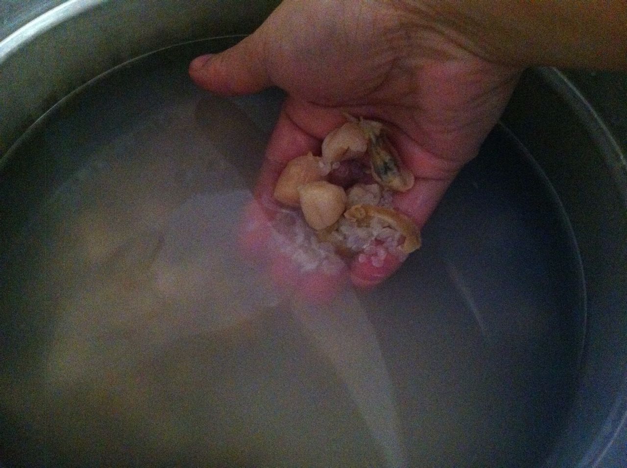 干貝蛤蜊海鮮粥