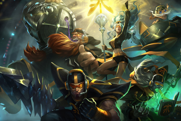 Fnatic(遊戲《英雄聯盟》中迦娜的一款皮膚) Fnatic(遊戲《英雄聯盟》中迦娜的一款皮膚)