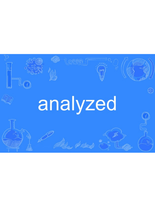 analyzed analyzed