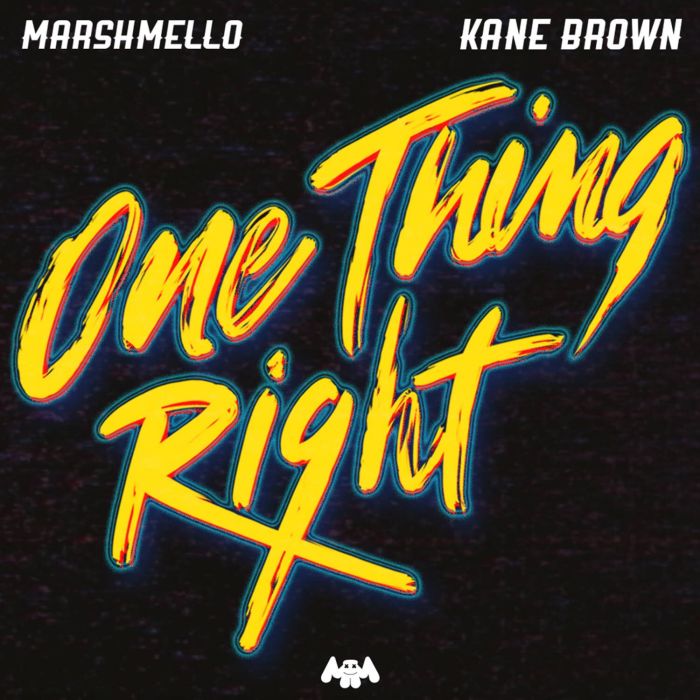 One Thing Right One Thing Right