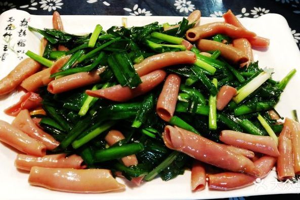 海腸炒韭菜 海腸炒韭菜