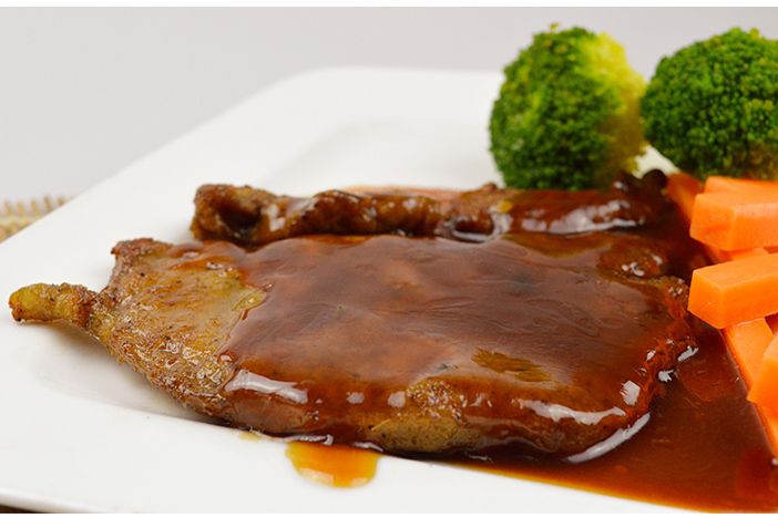 煎豬肉排 煎豬肉排