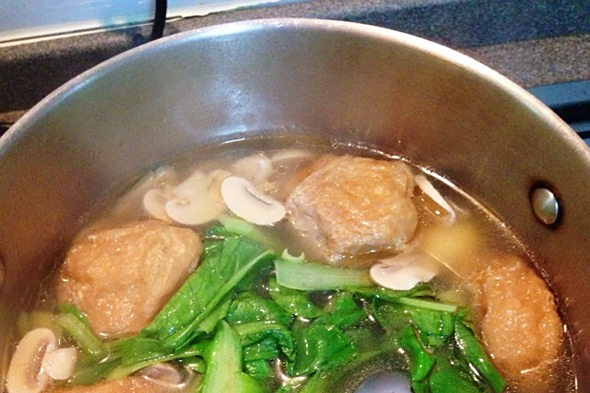 麵筋沙鍋湯 麵筋沙鍋湯