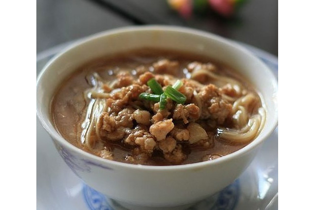 香蔥肉沫面 香蔥肉沫面