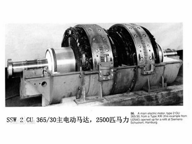 021型潛艇電機