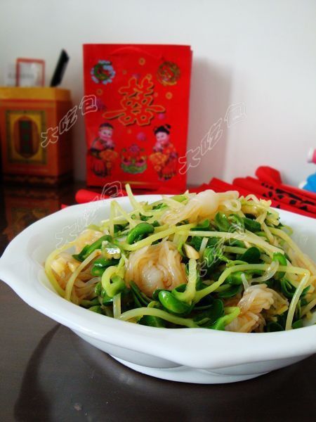 魔芋豆苗 魔芋豆苗